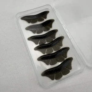 New Glueless Butterfly Soft Glitter Silicone Lash Lifting Under Eye Pad Sheilds Lower Lash Perming Flat Bottom Glue free