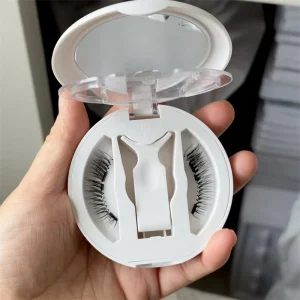 New Handmade No Glue Needed No Eyeliner False Eyelashes Soft Magnets Quantum Magnetic Lashes Set