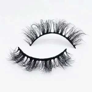 New Handmade Wispy Natural Faux Eyelashes 3D Effect Lashes Volume Short Faux 15mm Mix Messy Strip Lash Vendor Bulk
