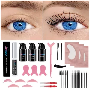 New Keratin Lash Lift Kit Private Label Long Lasting Results No Irritation Quick Lash Perm Kit Professional Korean Lash Lift Kit