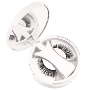 New Magnetic Eyelashes Natural Makeup Look No Eyeliner & Glue Needed Waterproof Lightweight Magnetic Eyelash Set