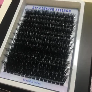 New Natural Wispy Spike & Bottom Lashes Custom DIY Versatile Spike Bottom Clusters