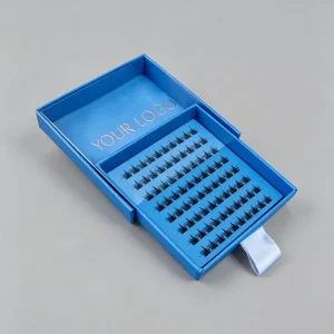 New Private Label Individual Eyelash Cluster Extensions D Curl Pre Cut Segment DIY Lash Extension Kit