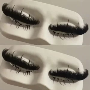 New Products Fluffy Eyelash Vendor 16mm to 25mm Spikes Real Mink Lashes Strips That Look Like Eyelashes Extensions