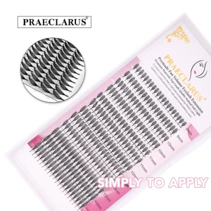 New Series Lash Tower Spire Lashes Soft Volume Fan Manga Cosplay Spikes Premade Fans Lash Extensions