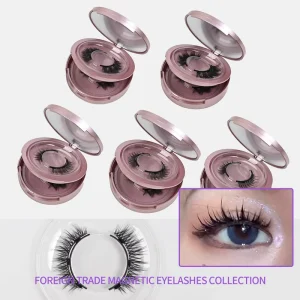 New Stock Travel Reusable Magnetic Clip Eyelashes Kit Full Strip Quantum Magnetic Lashes Applicator No Glue No Liner Required