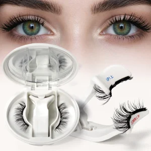 New Stock Travel Reusable Soft Magnetic Clip Eye Lashes Kit No Glue No Liner Quantum Soft Magnetic Eyelashes with Applicator