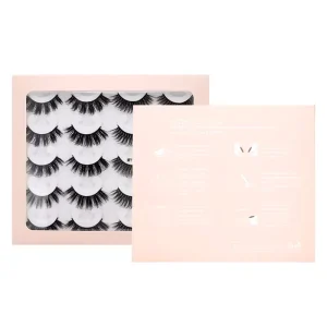 New Strip Lashes Eyelashes Vendor Full Strip Eyelashes with Custom Box Lash Segment Customizable Undetectable