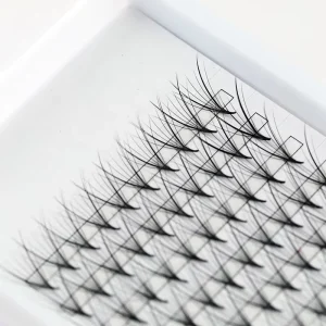 New Style 7D Wispy Spike Premade Fans Lashes 05 07mm Cluster Premade Wispy Lash Fans
