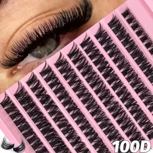 New Style DIY Eyelash Extension Kit Handmade Private Label Segmented Lash Clusters