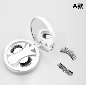 New Style Magnetic Eyelashes Natural Look Without Eyeliner Glue free Lashes Waterproof Lightweight Magnetic Lashes Kit