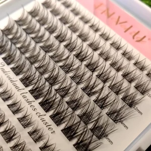 New Style Super Soft and Thin Band Cluster Lashes Extension Kit High Quality Lash Cluster