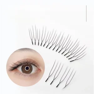 New U-Parallel Velvet Eyelashes Matte Style Zero Shedding Weightless Baby Curl for Lash Extensions