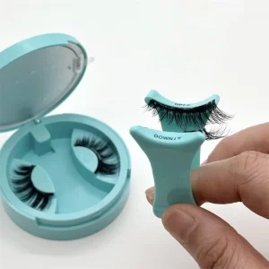 New Upgrade 3 Magnets Magnetic Synthetic Hair Eyelashes Reusable Cruelty Free Wispy Eyelashes No Glue Needed Magnet Lashes