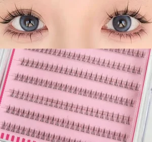 New User Specific Large Capacity Small Flame Synthetic Hair Machine Made False Eyelashes No Need Glue No Disassembly Single