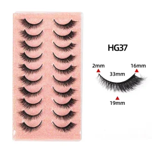 Newly Launched Full Strip Eyelashes Natural Looking Easy to Apply Multiple Styles From Professional Eyelash Factory