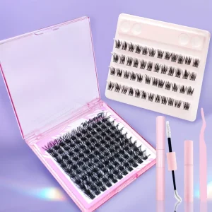 No Band Eye Lash Clusters Custom Natural Lash Clusters Luxury Lashes Clusters