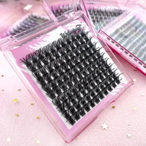 No Bond Cluster Lashes Private Label Lash Clusters Custom Logo