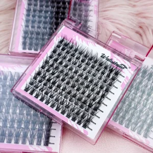 No Bond Lash Clusters Segment Eyelashes Individual Cluster Lashes