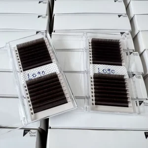 No Gap Mega Volume Lashes Matte Black Professional Lashes for High end Beauty Studio and Salon Services