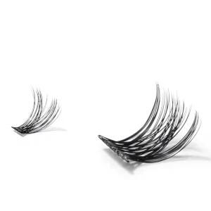 No Glue Needed Press Lashes Waterproof for Self Adhesive Lash Clusters Mess free Eye Lashes Cluster PBT Material Cruelty Free