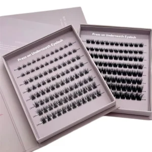 No Glue Needed Self Adhesive Cluster Lashes D Curls Eyelash Pre Bond Technology Press On Superfine Bonding Diy Lash