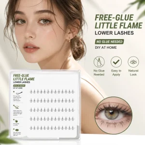 No-Glue Self-Adhesive Lower Lash Clusters, DIY Bottom Lashes