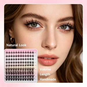 No Irritation Salon Grade Press on Reusable Fluffy 8D Faux Mink Girls Party Anime Lashes