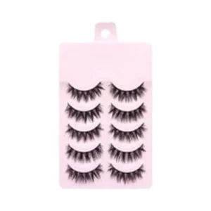 OEM Natural 5Pairs Professional Makeup Lashes Wispy False Eyelashes Korean Style Free Shipping Cosplay Soft New Manga Beauty