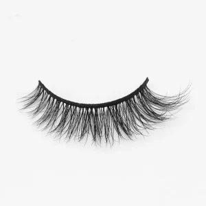OEM Natural Full Strip Mink Fur Eyelashes with Custom Logo Beauty Lash Boxes Private Label