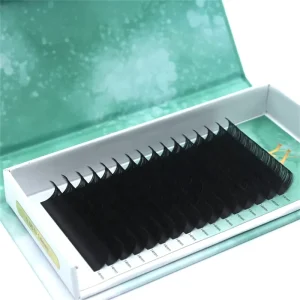 OEM ODM LOGO Loose Base 0.03 0.05 Volume Eyelash Extension Fluffy Cashmere Lashes Stable Curl Black Matte Korean PBT