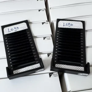 OEM ODM Manufacturer High Density Individual Lashes Soft Lightweight Lash Tray for Professional Lash Training
