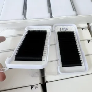 OEM ODM Manufacturer Neat Root Professional Volume Lashes Pointy Base Silk Lashes for Professional Beauty Supply Chains