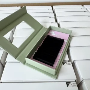 OEM ODM Manufacturer Neat Root Volume Lashes Soft & Lightweight Mink Lashes for Premium Lash Extension Technicians