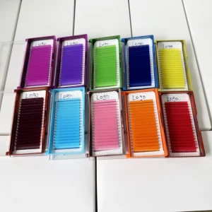OEM ODM Manufacturer Neat Root Volume Lashes Soft & Lightweight Silk Lashes for Certified Lash Training