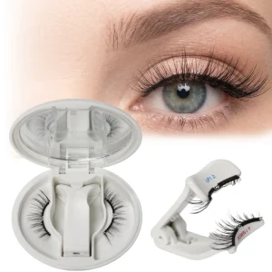 OEM ODM Reusable Soft Full strip Magnetic Eyelash Extension Set with Applicator Fake Soft Magnetic Eyelash Extensions