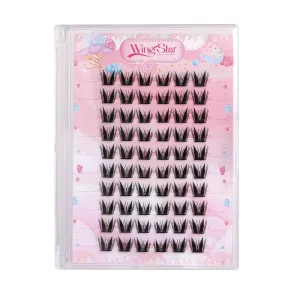 OEM ODM Segmented Cluster False Eyelashes Natural Look Faux Cils Easy to Apply Individual Lashes for Daily Life