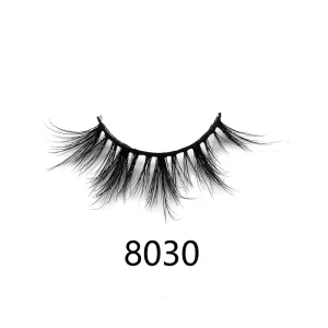 OEM Soft Comfortable Handmade Full Strip Mink Eyelashes Vendor Faux Mink Lash
