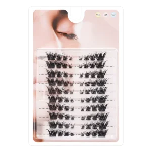OEM Sunflower False Eyelashes Natural Dense Fiber Material Comic False Eyelashes Female False Eyelashes Lazy Man