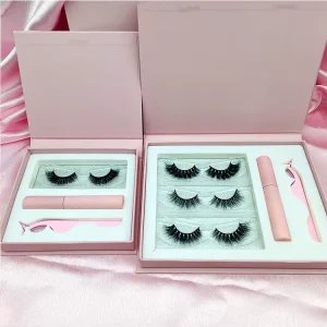 Oem Natural10 Pairs Natural False Eyelashes Clear Band Eyelashes Natural Lashes