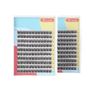 Optional Segments Fashion Trendy Look Creative Eye Makeup Art Synthetic Hair Reusable Cruelty Free Long Service Life Eyelashes