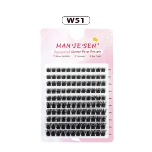 Oyster Shell Pearl DIY Cluster Eyelash 47D B Curl 9-14mm Shimmery Neutral Opalescent Subtle Beach Brunch Coastal Wedding