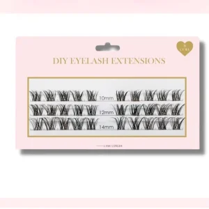 PBT Korean Silk Pre Cut Segments Diy Lash Ultra Thin Cotton Band Home Russian Lashes