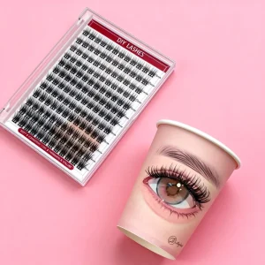 PBT Luxury Silk Fiber Cluster Lashes High Shine Super Soft False Eyelashes that Mimic Real Hair