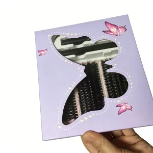 PBT Silk Spiky Manga Lashes 8-16mm Mixed CD for DIY Makeup Cluster Eyelashes 12 Rows Private Label Custom Lash