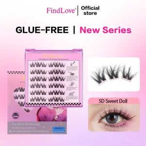 PRE77 5D Sweet Doll Press on Lashes for DIY Cluster Lashes