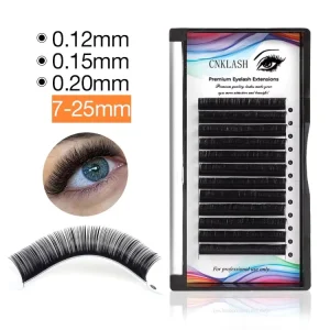Perfect Synthetic Korean PBT Fiber Eyelashes Vendors Synthetic Hair Faux Mink Eye Lashes