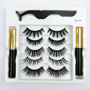 Pinky Leem Magnetic Eyelash Custom Magnetic Lashes No Magnets Eye Lashes Private Label 3d Magnetic Eyelashes