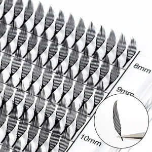 Plume Flake Eyelash Extensions 0.07mm C D Curl 8 14MM Mix Handmade Soft Eyelashes Extensions