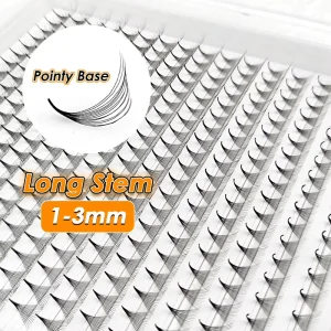Pointy Base Premade Fans Bulk Loose Pre Made Fan 3D 20D Volume 0.05 0.07 Volume Fans Eyelash Extension